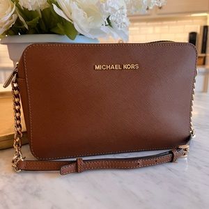 Michael Kors Crossbody Bag with Gold Hardware